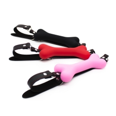 High Quality Sex Toys Game Fetish Gag Dondage Dog bones Mouth Gag
