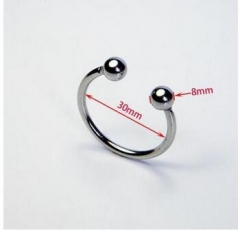 Stainless Steel Metal Penis Ring Man Titanium Sex Toys Metal Cock And Ball Ring