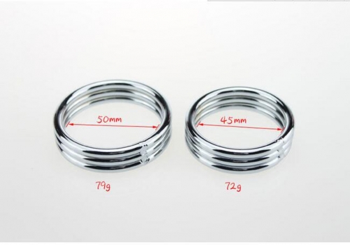 WholesalerTwo Size Metal Delay Ejaculation Penis Cock Ring