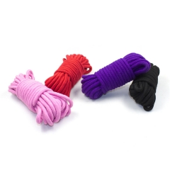 10m Adult Sex Game Ropes Four Color Bondage Cotton Rope