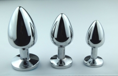 Cheap Stainless steel Sex toy Thress Size with col