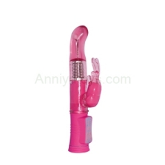 360 Degree Rotating Rabbit G spot vibrators stimulating rabbit ear vibrator