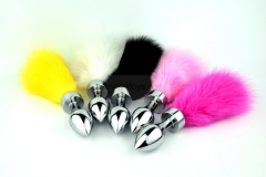 wholesaler tail anal toy fox tail anal plug Men Women Erotic Anal Toy