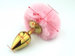 high quality three 3 size butt plug fox tail anal sex toy