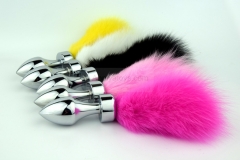 wholesaler tail anal toy fox tail anal plug Men Women Erotic Anal Toy