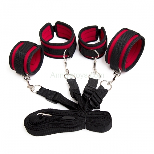 High Quality BDSM Under Bed Restraint Kit Female Bondage Sex Game Toy