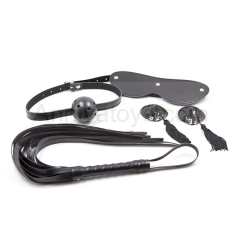 Good Price Leather Sex Bondage Cheap Fetish Set 4 