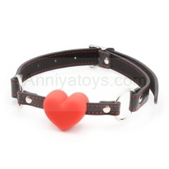 Adult Sex Toys Mouth Gag Hot Sell Bondage Ball Gag Silicone Bag