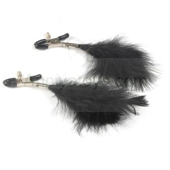 Beautiful Tail Bondage Nipple Clamps Metal Fetish Vaginal Clip