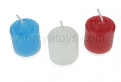 Fetish Restraints Product 3 Pcs Low Temperature Bondage Wax Candles