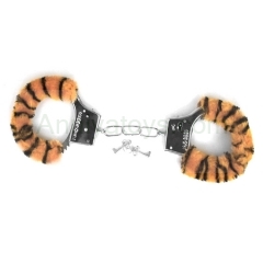 Wholesale Cheap SM Hand Cuff Wrist Cuff Metal Soft Fur Wrist Cuffs