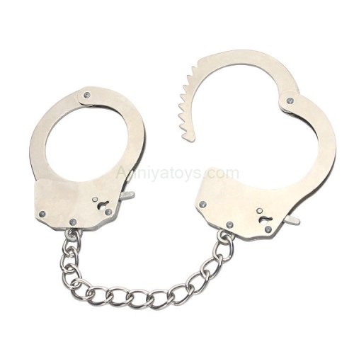 Adult Game Fetish Bondage Restraints Wrist Cuff Metal Fetish Handcuff